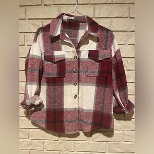 Cozy Plaid Button Up